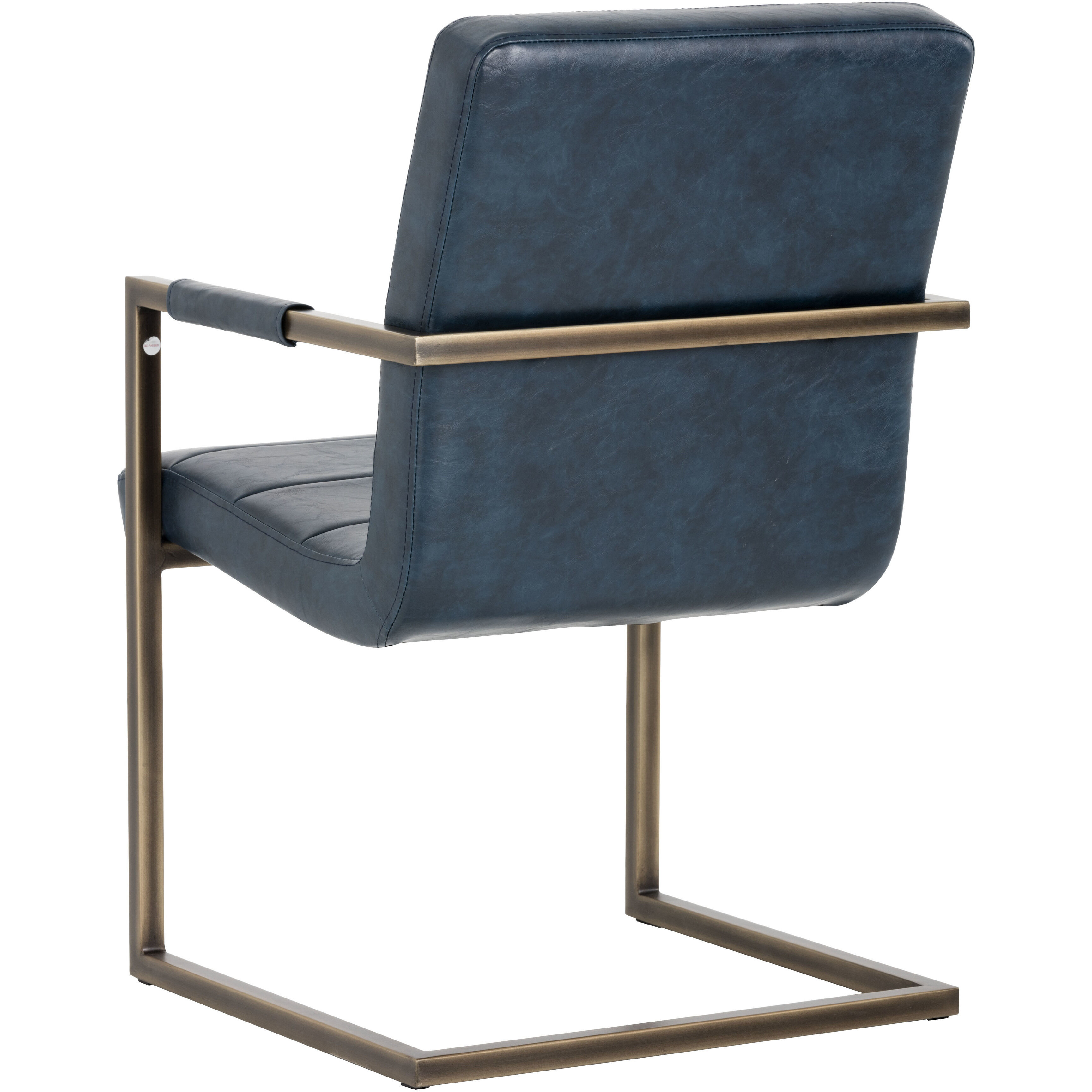 Jafar Vintage Blue Dining Armchair, Set Of 2